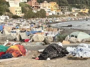 Imagen de la Playa del Trampol&iacute;n