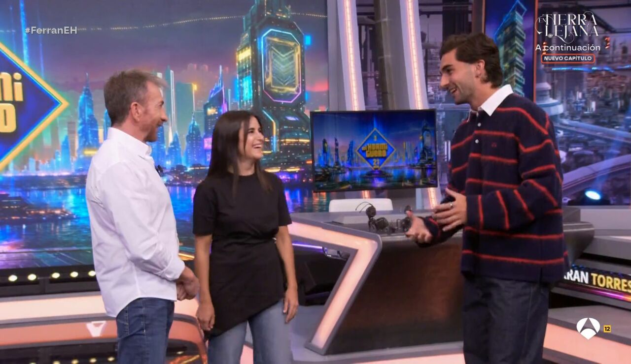 El esperad&iacute;simo encuentro de Ferr&aacute;n Torres con Roc&iacute;o Domingo, la responsable del meme "&iexcl;Oh, Ferr&aacute;n!"