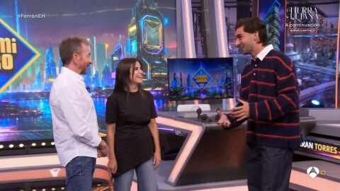 El esperad&iacute;simo encuentro de Ferr&aacute;n Torres con Roc&iacute;o Domingo, la responsable del meme "&iexcl;Oh, Ferr&aacute;n!"