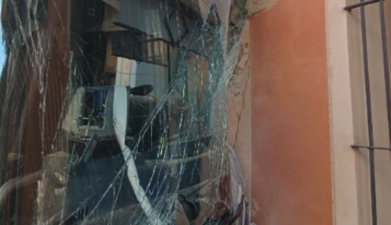 Choque de un autob&uacute;s