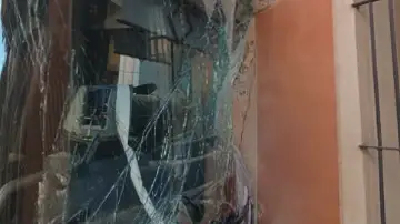 Choque de un autobús Choque de un autobús