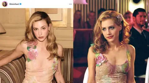 Lili Reinhart rinde homenaje a Brittany Murphy Lili Reinhart rinde homenaje a Brittany Murphy