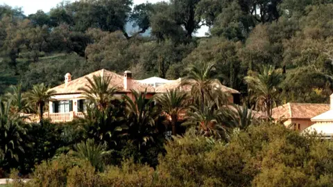 La casa de Julio Iglesias en Ojén La casa de Julio Iglesias en Ojén