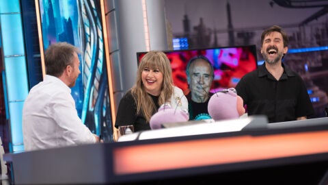 Pepa Charro y Juli&aacute;n L&oacute;pez en El Hormiguero