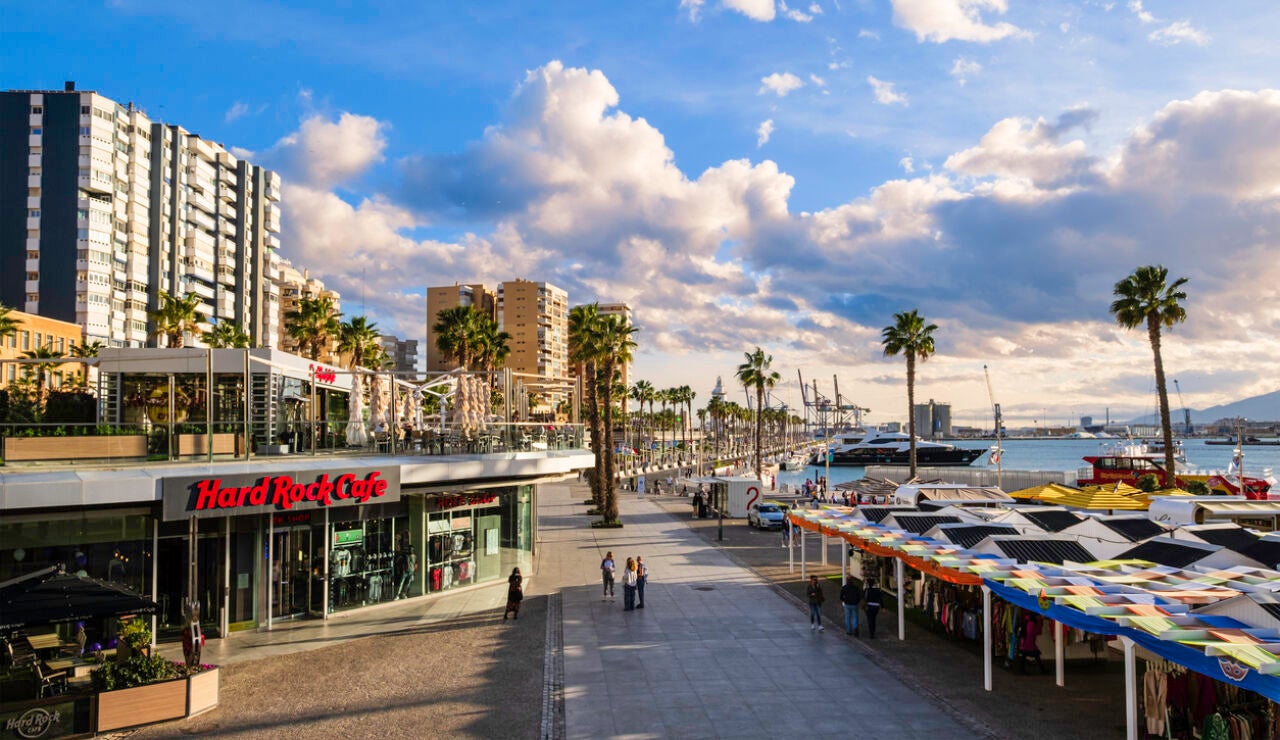 Muelle Uno, en M&aacute;laga