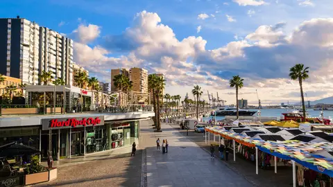 Muelle Uno, en Málaga Muelle Uno, en Málaga
