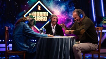 Esperansa Grasia, Pablo Motos y Bert&iacute;n Osborne en El Hormiguero
