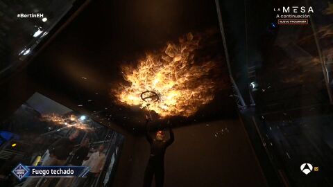 El espect&aacute;culo visual de Marron con fuego que ha sobrecogido a Bert&iacute;n Osborne