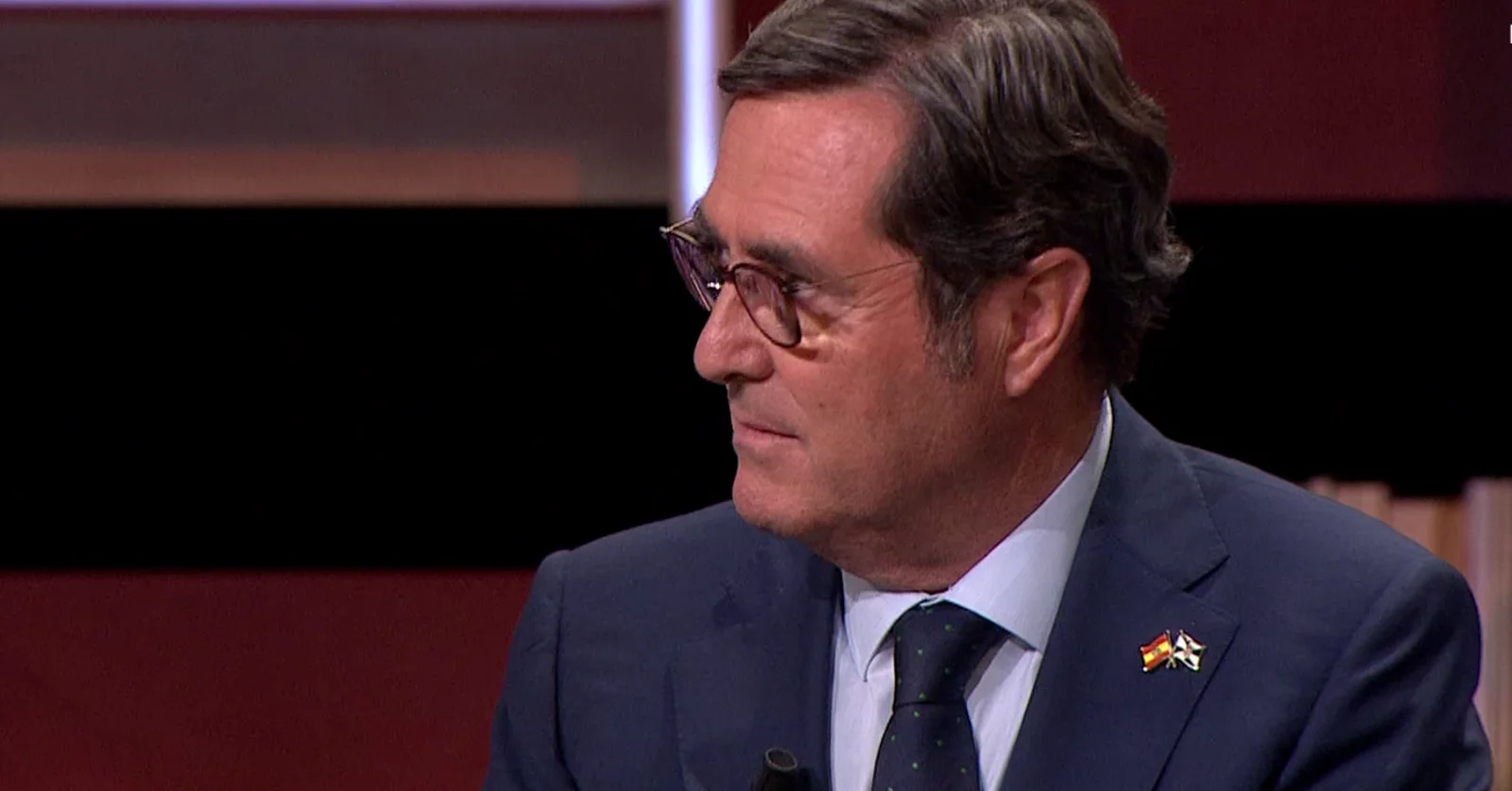 Antonio Garamendi defiende el papel de Felipe VI en la crisis de Ceuta