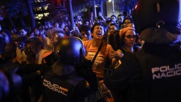 Manifestaci&oacute;n en Madrid por el desahucio de Maricarmen