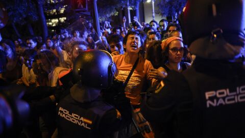 Manifestaci&oacute;n en Madrid por el desahucio de Maricarmen