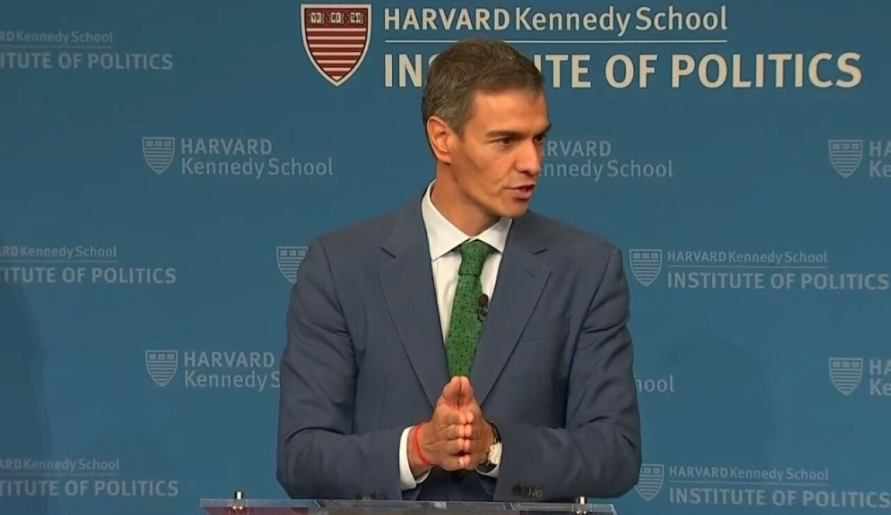 Pedro S&aacute;nchez en Harvard