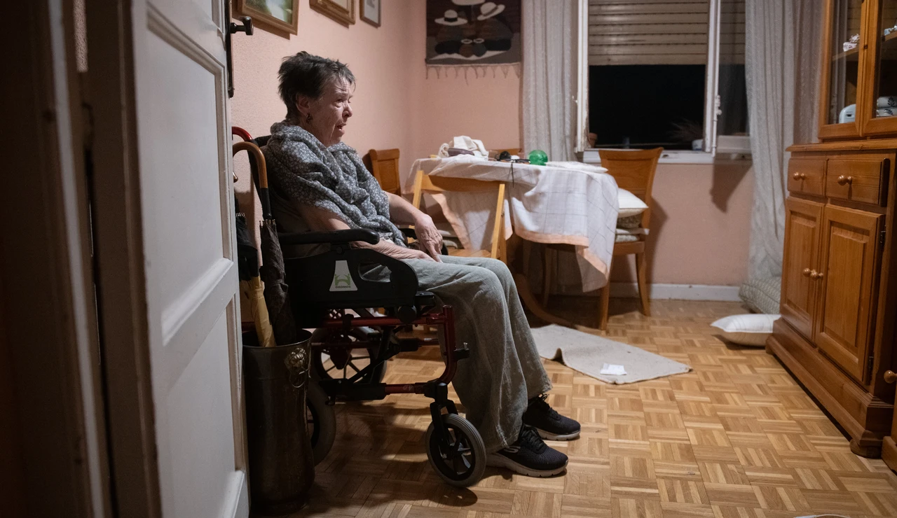 Maricarmen, una vecina de 87 años de Retiro, se enfrenta a su cuarto intento de desahucio