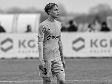El futbolista Oskar Kordus