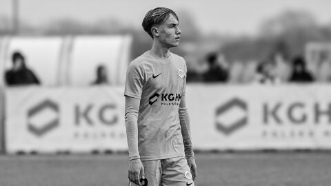 El futbolista Oskar Kordus