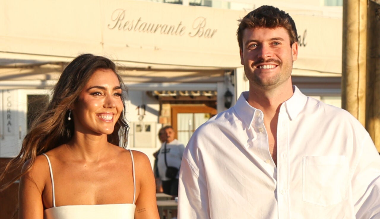 Anna Ferrer y Mario Crist&oacute;bal en su preboda