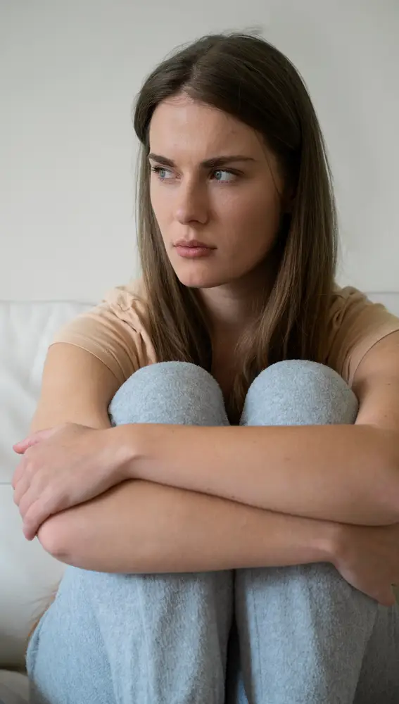 Mujer triste Mujer triste