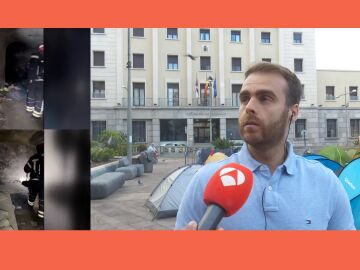 Daniel Castillo, bombero de Ceuta