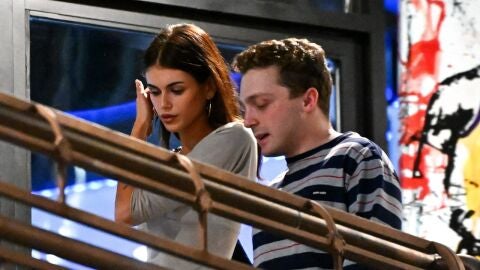 Kaia Gerber y su amigo Jake Shane