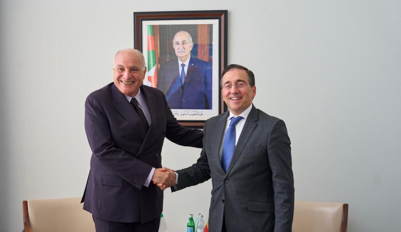 Albares y el ministro de Exteriores marroqu&iacute; en la ONU