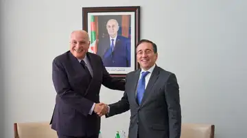 Albares y el ministro de Exteriores marroquí en la ONU Albares y el ministro de Exteriores marroquí en la ONU