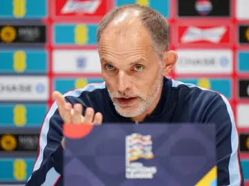 Tuchel, en la rueda de prensa previa al duelo ante España Tuchel, en la rueda de prensa previa al duelo ante España