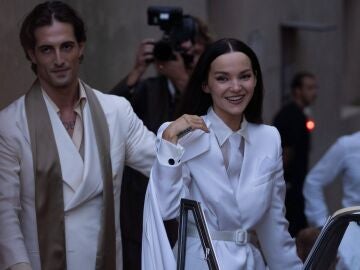 Dove Cameron y Damiano David en su boda