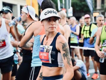 La atleta Laura Rodr&iacute;guez, en una imagen de su cuenta de Instagram