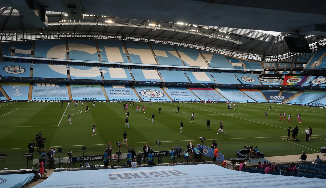 Vista general del Etihad Stadium