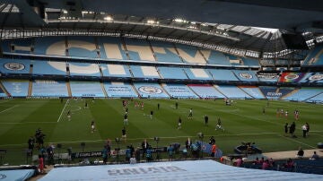Vista general del Etihad Stadium