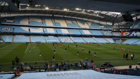 Vista general del Etihad Stadium