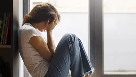 Mujer triste Mujer triste