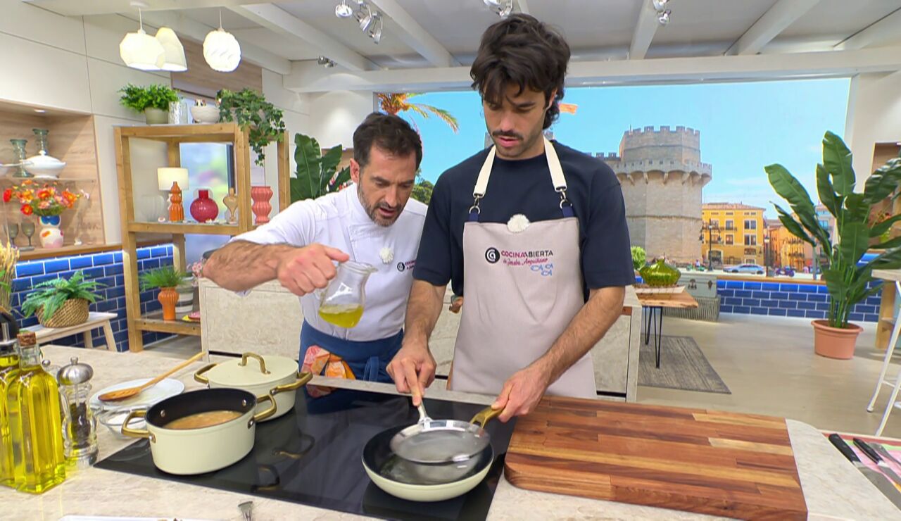 &iquest;C&oacute;mo se liga una salsa pilpil?: los consejos de Joseba Argui&ntilde;ano para que salga perfecta