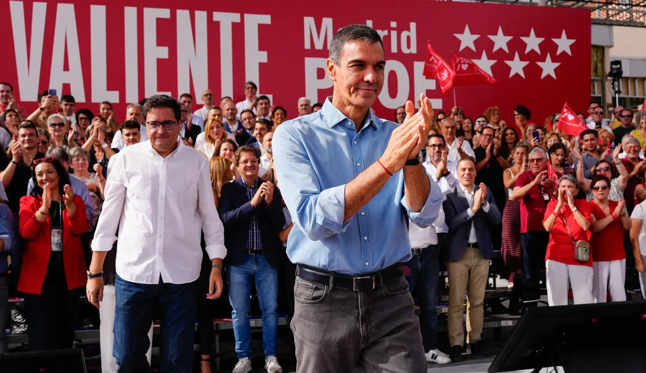 El presidente del Gobierno, Pedro Sánchez