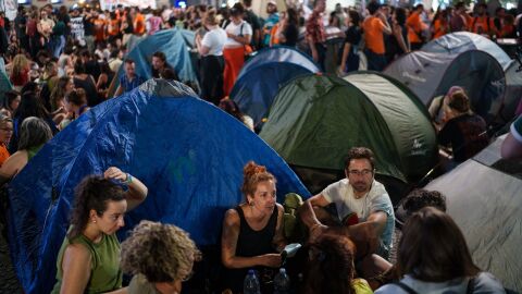 Acampada Puerta del Sol
