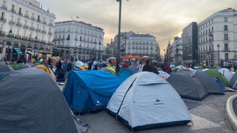 Acampada Puerta del Sol