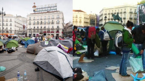 De los indignados a los inquilinos: Sol recupera la estampa del 15M