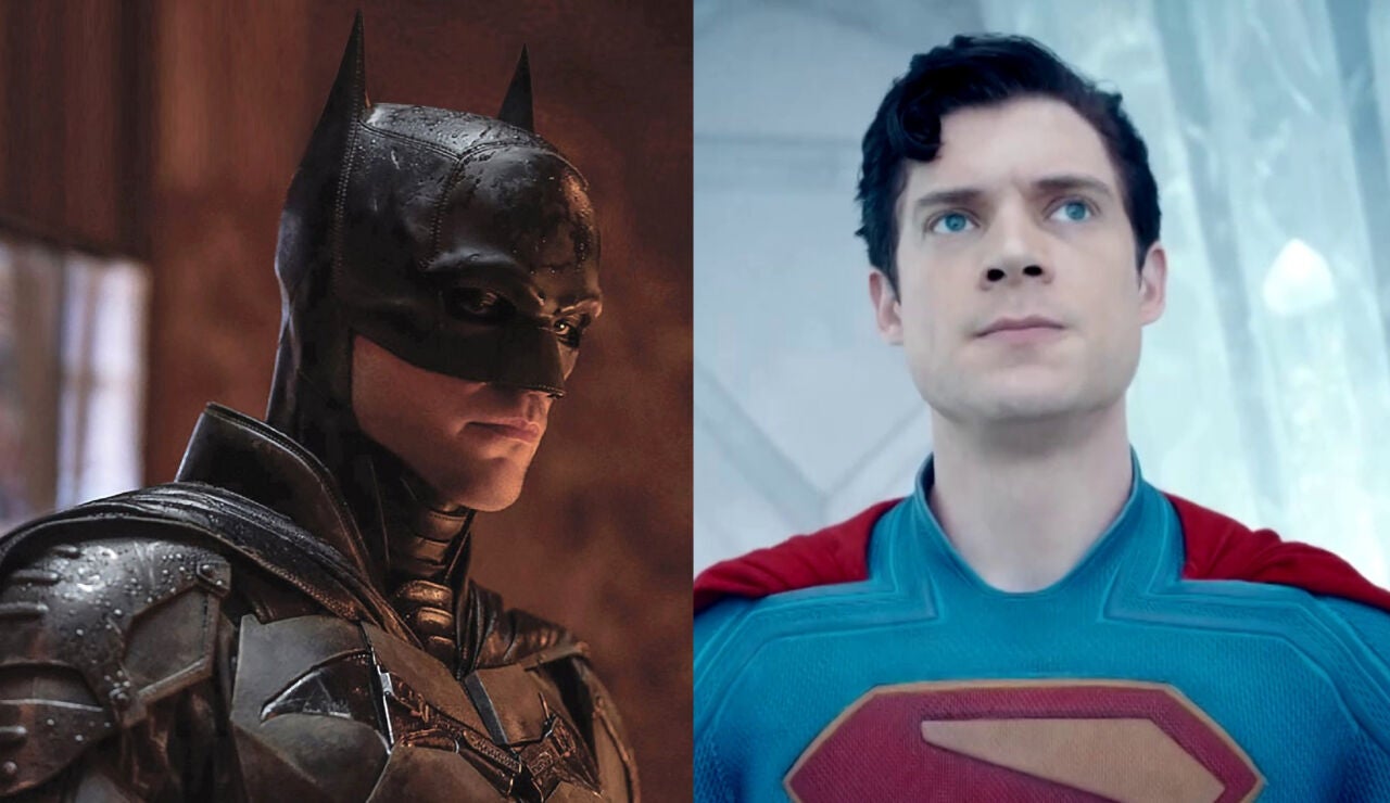 Robert Pattinson en The Batman y David Corenswet en Superman