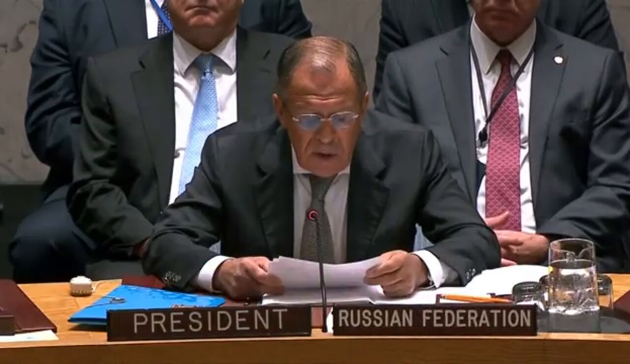 El ministro de Exteriores ruso, Serguei Lavrov