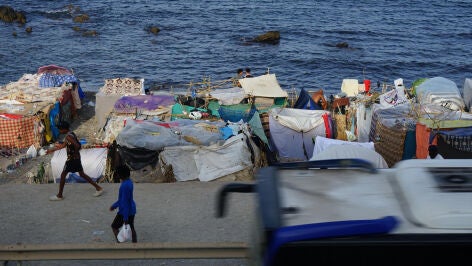 Playa del Trampol&iacute;n de Ceuta