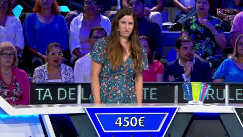 Carmen en La ruleta de la suerte