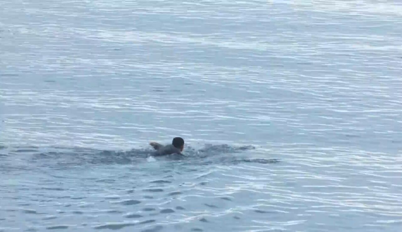 Imagen de la situaci&oacute;n en Ceuta