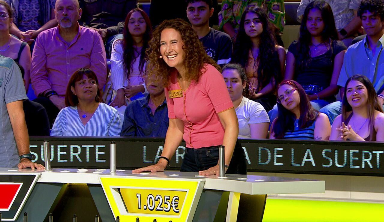 Elisenda en La ruleta de la suerte