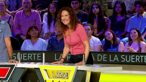 Elisenda en La ruleta de la suerte
