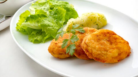Nuggets de merluza y garbanzos