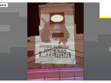 Cartel de la acampada en Sol