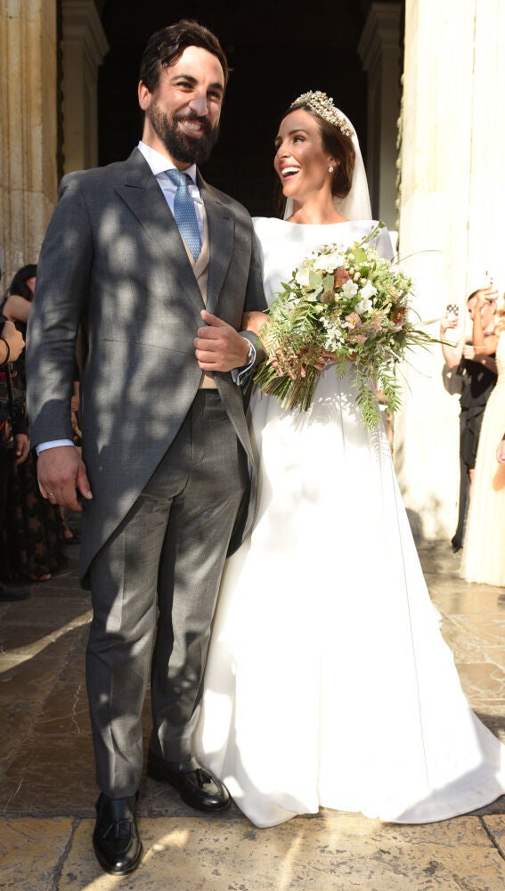 Rocío Osorno y su ex marido Coco el día de su boda, en 2019