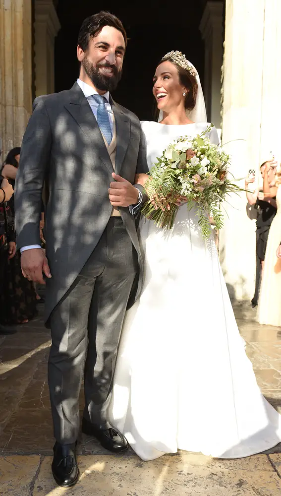 Rocío Osorno y su ex marido Coco el día de su boda, en 2019 Rocío Osorno y su ex marido Coco el día de su boda, en 2019