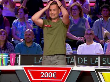 Ra&uacute;l en La ruleta de la suerte