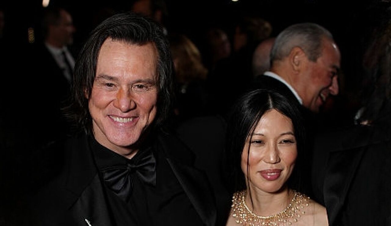 Jim Carrey y su pareja Min Ah